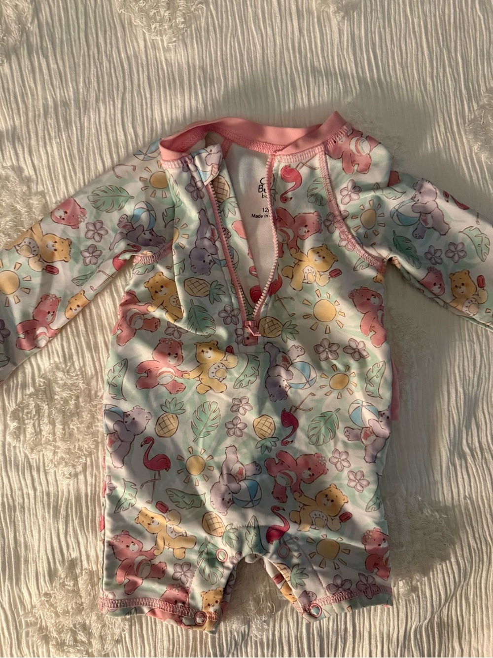 Care Bear Swimsuit size 12M